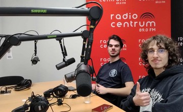 Studenci w Radio Centrum